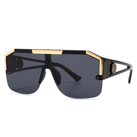 Lens One Piece Retro Modern Glamour Closed Mirror Trend Sunglasses's discount tags