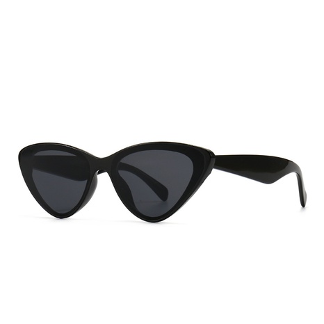 European and American simple geometric leopard model cat eye sunglasses's discount tags