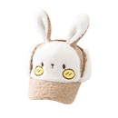 Winter new childrens hats cute cartoon big ears bunny warm baseball capspicture12