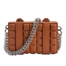 new fashion solid color diamond chain shoulder messenger bagpicture9
