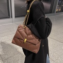 2021 new fashion casual simple autumn and winter new rhombus chain messenger bagpicture7