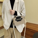 2021 new rattan woven handbag messenger shoulder diagonal straw woven bagpicture7