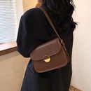autumn and winter 2021 new fashion casual messenger bag simple shoulder small square bagpicture8