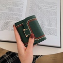 autumn and winter fashion simple design largecapacity folding multicard coin walletpicture7