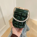 2021 new trendy pearl chain singleshoulder handbag messenger bucket bagpicture7
