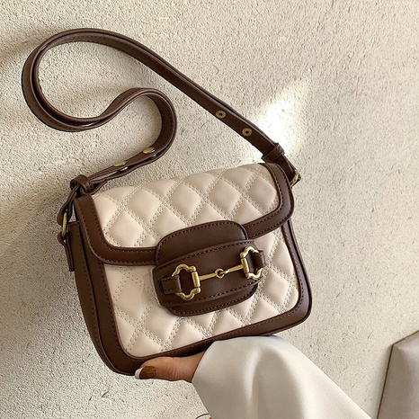 crossbody trendy fashion exquisite one-shoulder small square bag NHGN520757's discount tags