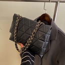 new personality style trendy texture commuter bag rhombus chain single shoulder messenger portable bagpicture6