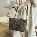 new largecapacity handbags handbags trendy fashion leopard print single shoulder tote bagpicture7