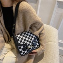 retro frosted messenger bag fashion trendy oneshoulder personality small square bagpicture7