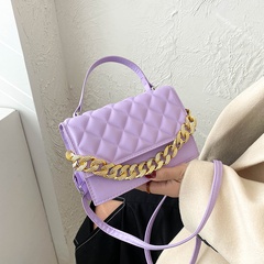 Bestickte prismatische bonbonfarbene Tasche Koreanische Version Casual Handtasche One-Shoulder-Diagonaltasche