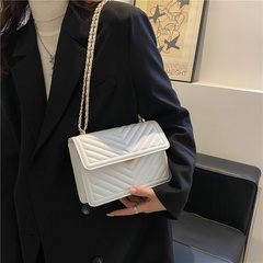 Fashion new embroidery thread small bag texture Korean version trend chain shoulder bag