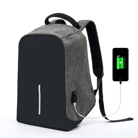New USB charging backpack school bag computer backpack travel bag's discount tags