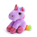 new color unicorn keychain plush doll pendant cute cartoon bag ornaments wholesalepicture7