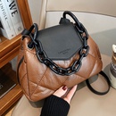 autumn and winter 2021 new hit color messenger bag rhombus chain bagpicture6