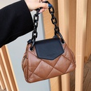 autumn and winter 2021 new hit color messenger bag rhombus chain bagpicture7