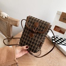 retro rhomboid mobile phone bag new trendy leopard fashion single shoulder messenger bagpicture6
