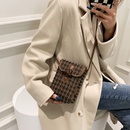 retro rhomboid mobile phone bag new trendy leopard fashion single shoulder messenger bagpicture7