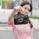 pearl handbag pure color diamond jelly bag cute chain bagpicture9