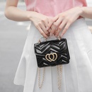 pearl handbag pure color diamond jelly bag cute chain bagpicture10
