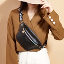 texture fashion zipper solid color shellshaped soft leather bagpicture10