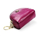 multilayer simple small coin purse leather coin purse doublelayer zipper shell small card bagpicture12