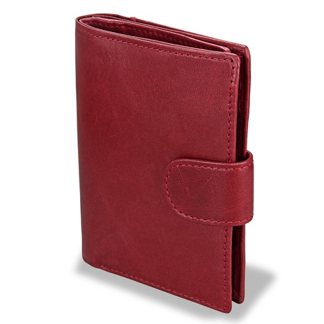 Anti-theft brush RFID leather passport bag wallet cowhide document holder couple passport book's discount tags