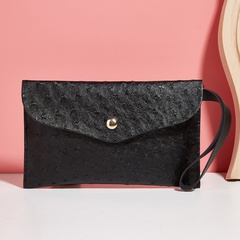 new clutch bag fashion envelope bag magnetic buckle horizontal square soft handle bag