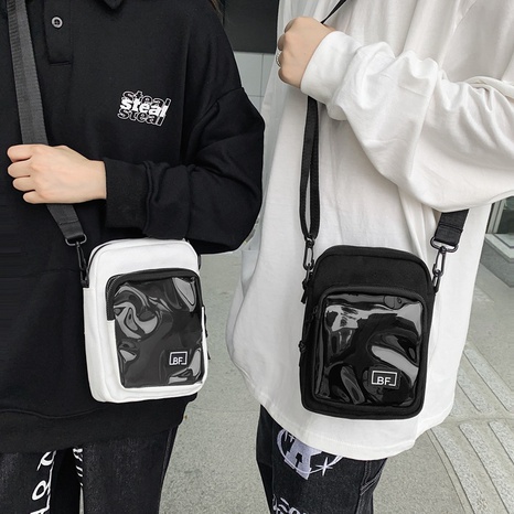 2021 nueva lona de moda cosiendo pequeño bolso cuadrado pequeño bolso de hombro's discount tags
