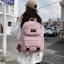 Korean version of campus student backpack new trend backpackpicture7