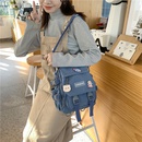 new schoolbag Korean hit color cute backpack college style backpackpicture13