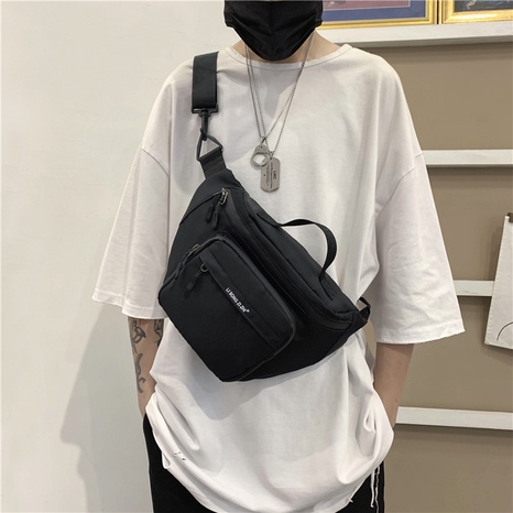 Japanese style messenger bag fashion chest bag shoulder bag's discount tags