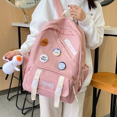 2021 new backpack Korean version large-capacity backpack casual schoolbag
