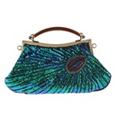 Retro heavy craft beaded embroidery bag portable dinner bag classic bridal bagpicture10