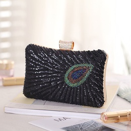 retro heavy craft beaded embroidered bag sequin evening dress dinner bagpicture9