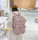 Largecapacity school bag Korean version student backpackpicture12