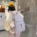 Largecapacity school bag Korean version student backpackpicture13