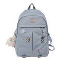 Largecapacity school bag Korean version student backpackpicture14