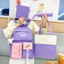 Korean version of student backpack largecapacity backpackpicture7