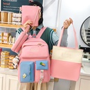 Korean version of student backpack largecapacity backpackpicture9