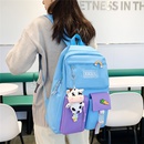 Korean version of student backpack largecapacity backpackpicture10
