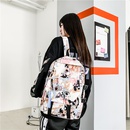 Largecapacity schoolbag 2021 Korean version of student backpackpicture10