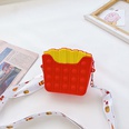 Silicone small bag new childrens shoulder bag cute mini color push coin purse messenger bagpicture10