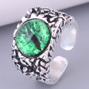 European and American fashion retro simple devil eye opening ringpicture4