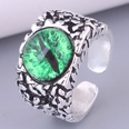 European and American fashion retro simple devil eye opening ringpicture7
