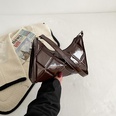 Sac  bandoulire textur en forme de losange nouveau sac sous les bras de couleur bonbon tendance de la mode sac  main personnalispicture15