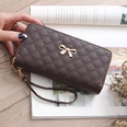 Korean fashion ladies double pull wallet bowknot PU leather multicard wallet  NHLAN520916picture14
