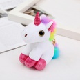 new color unicorn keychain plush doll pendant cute cartoon bag ornaments wholesalepicture8
