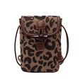 retro rhomboid mobile phone bag new trendy leopard fashion single shoulder messenger bagpicture11