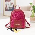 pure color diamond small school bag adjustable urban simple backpack wholesalepicture12
