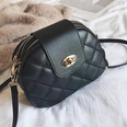 rhombic PU fashion threelayer small female messenger shoulder bagpicture13